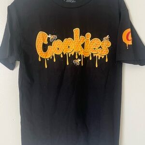 Cookies Beehive T-shirt NWOT Black Yellow Logo Shirt SF Quality Size Medium